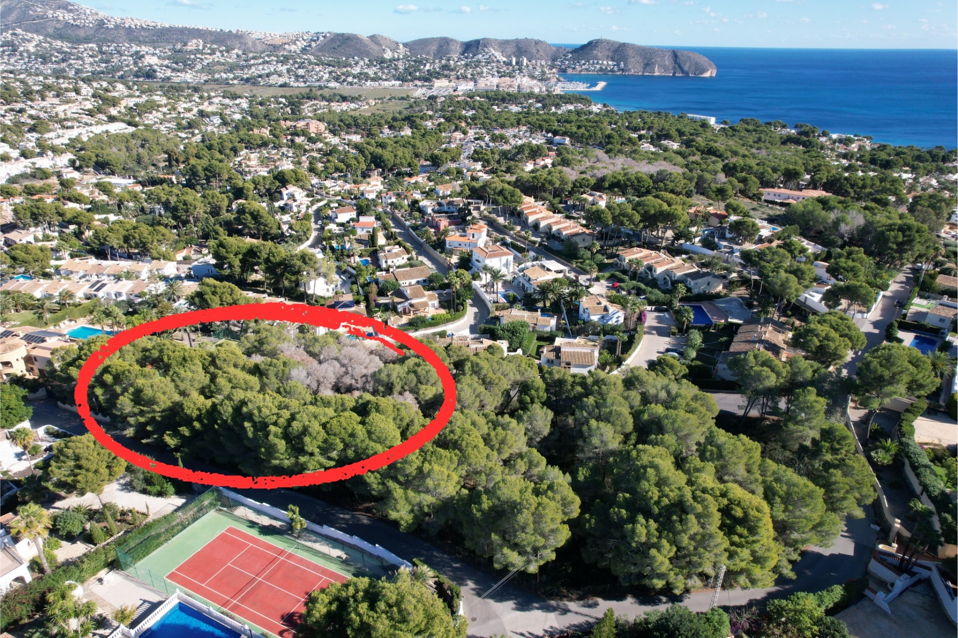 Resale - Building Plot -
Moraira - Pinar del Advocat - Cometa
