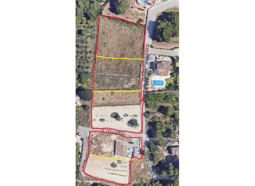 Resale - Land -
Jávea / Xàbia - Cap Martí - El Tossalet - Pinomar
