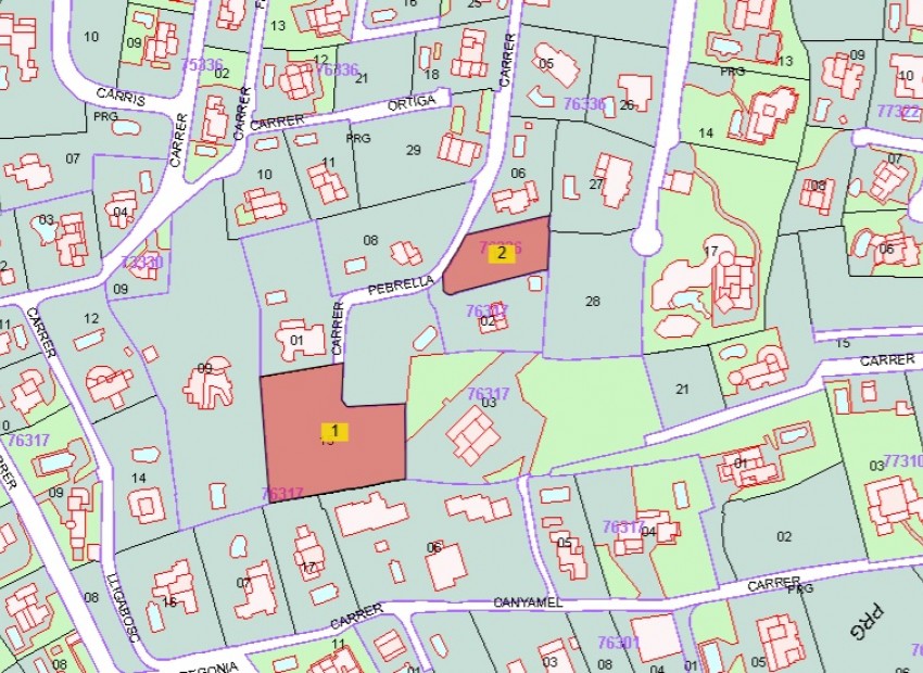 Resale - Land -
Jávea / Xàbia - Cap Martí - El Tossalet - Pinomar