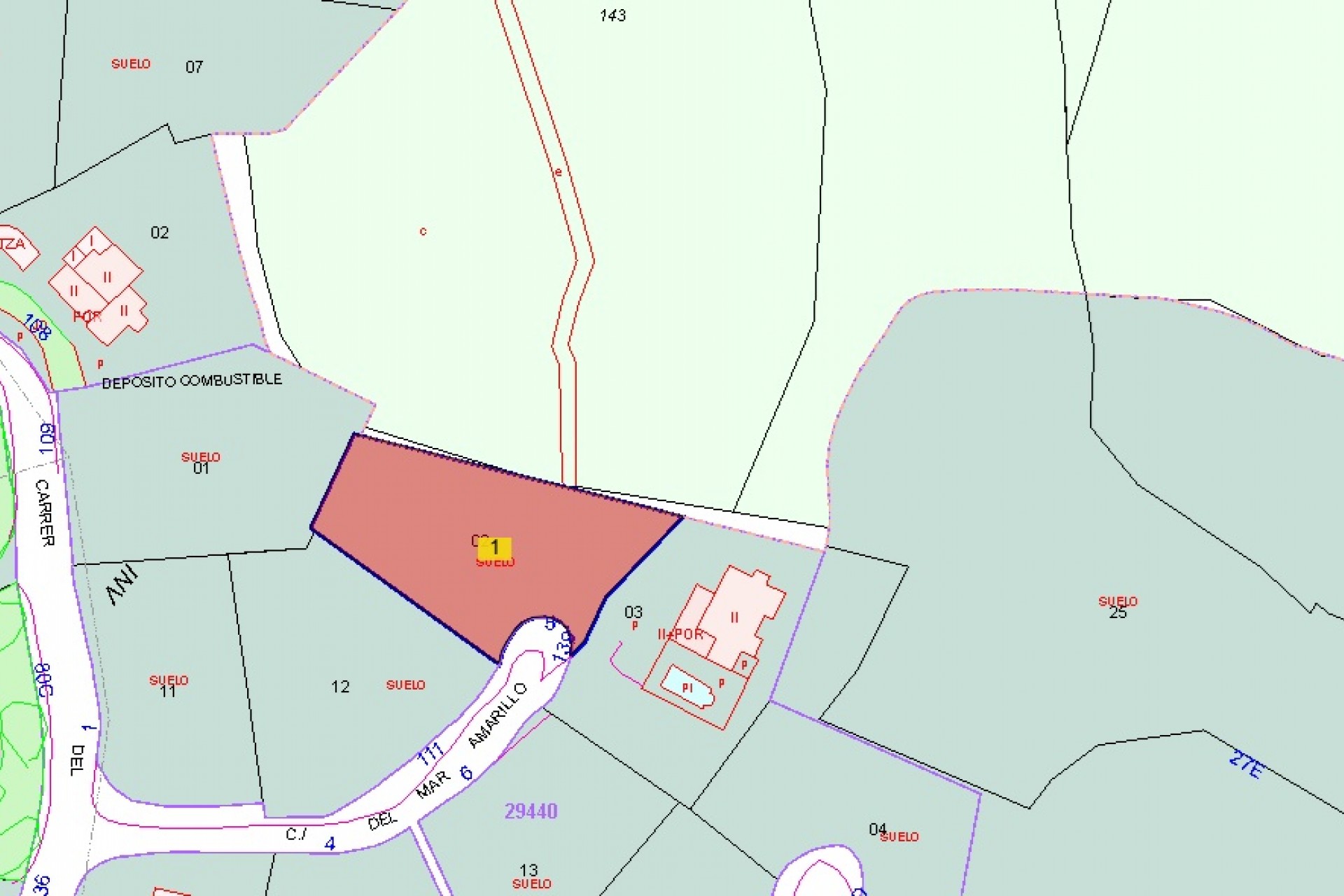 Resale - Urban Land -
Jávea / Xàbia - Partides comunes - Adsubia