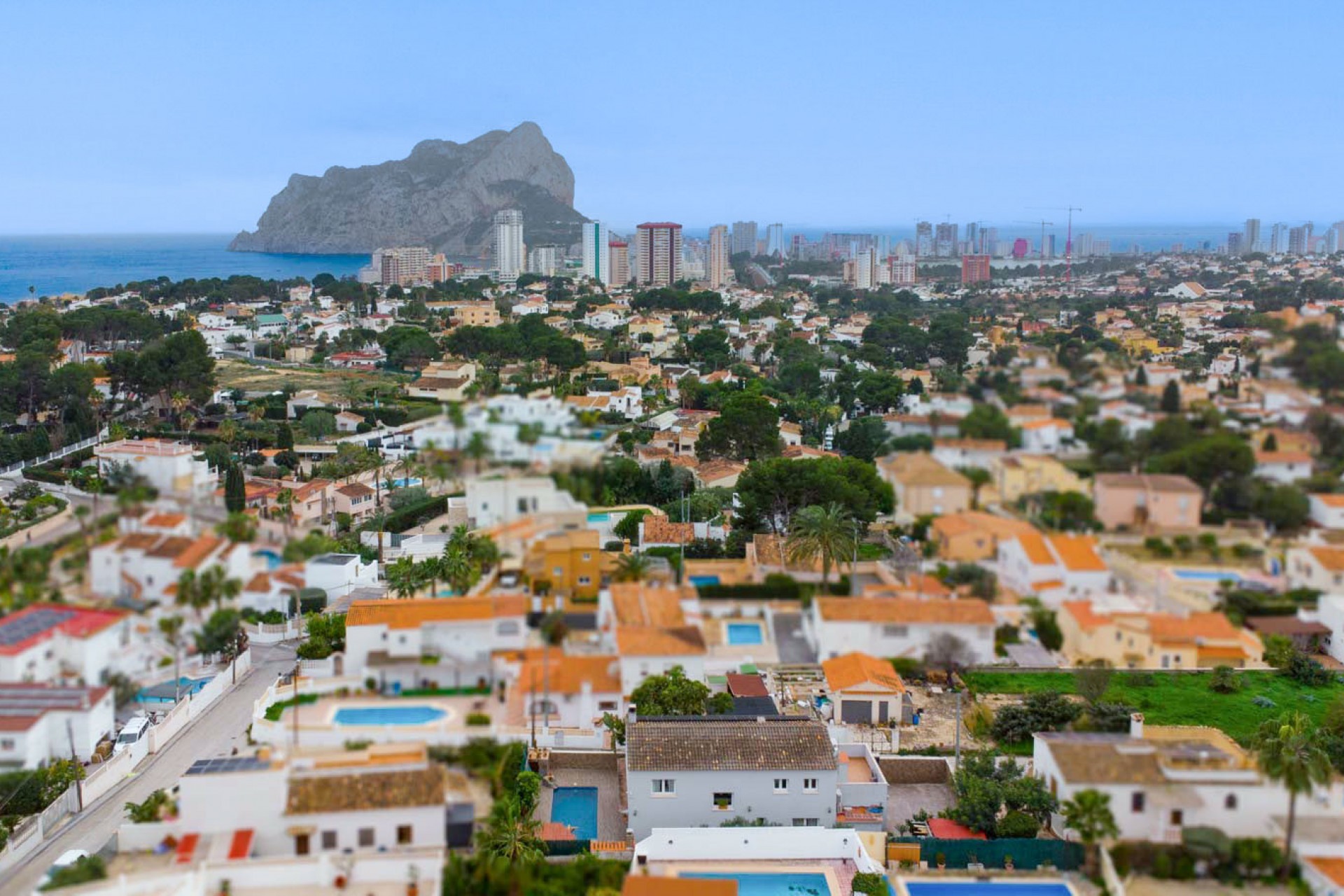 Resale - Villa -
Calpe - Urbanización Carrio