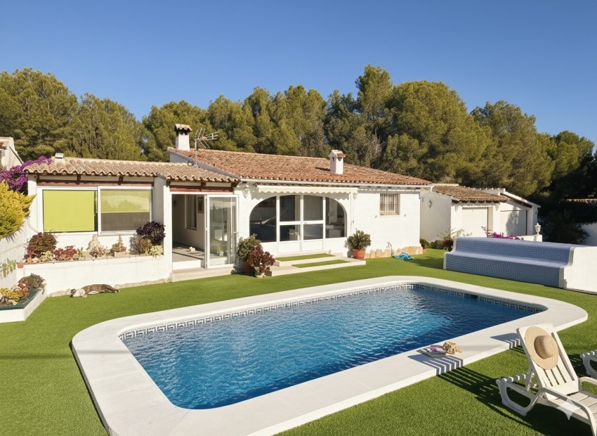 Resale - Villa -
Moraira - Benimeit - Tabaira