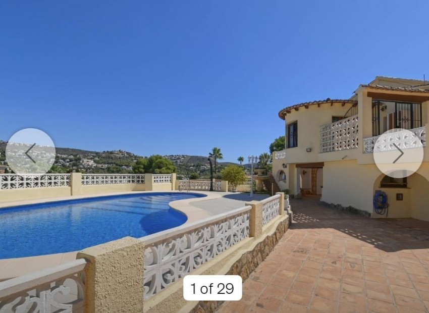 Reventa - Villa -
Moraira - La Sabatera