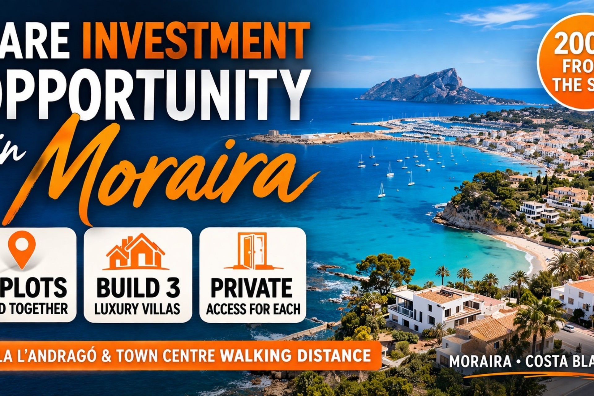 Reventa - Villa -
Moraira - Moravit - Cap Blanc