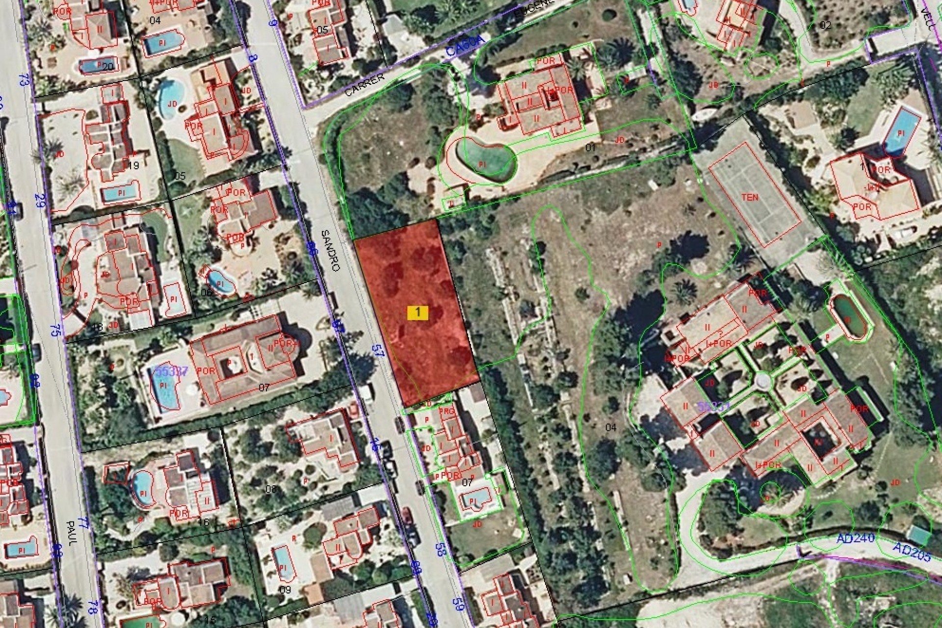 Revente - Terrain urbain -
Jávea / Xàbia - Cap Martí - El Tossalet - Pinomar
