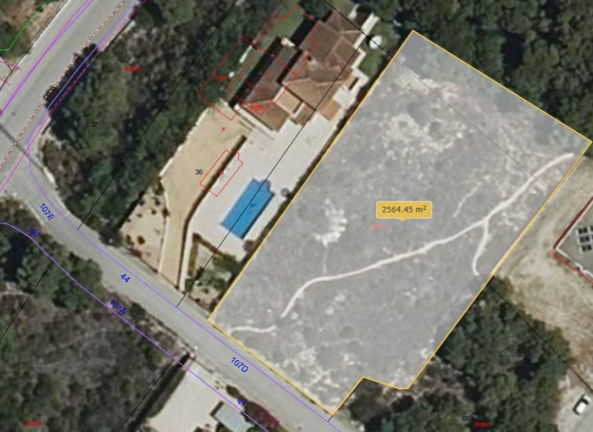 Revente - Terrain urbain -
Jávea / Xàbia - Partides comunes - Adsubia