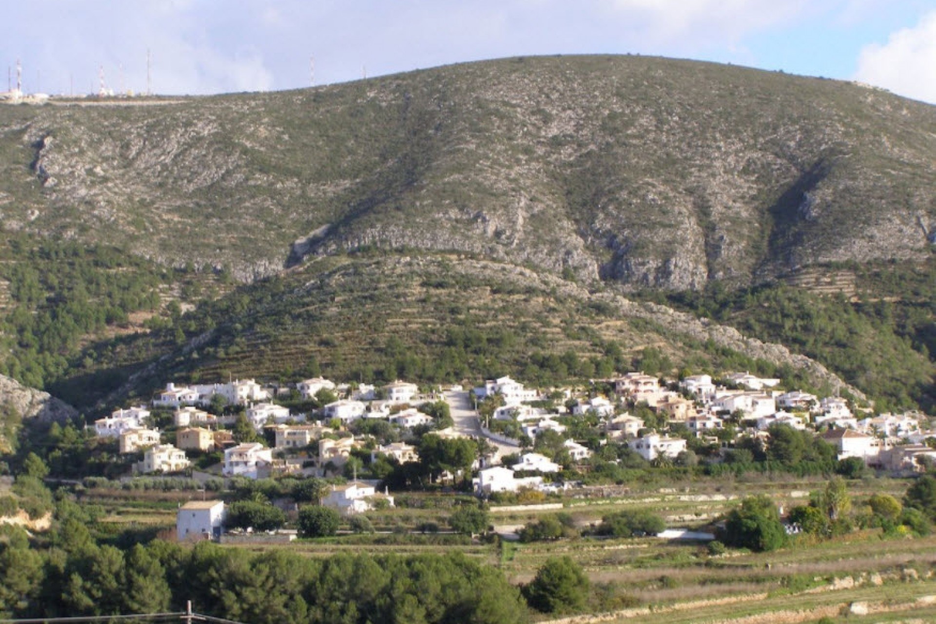 Revente - Tracé -
Benitachell - la Joya