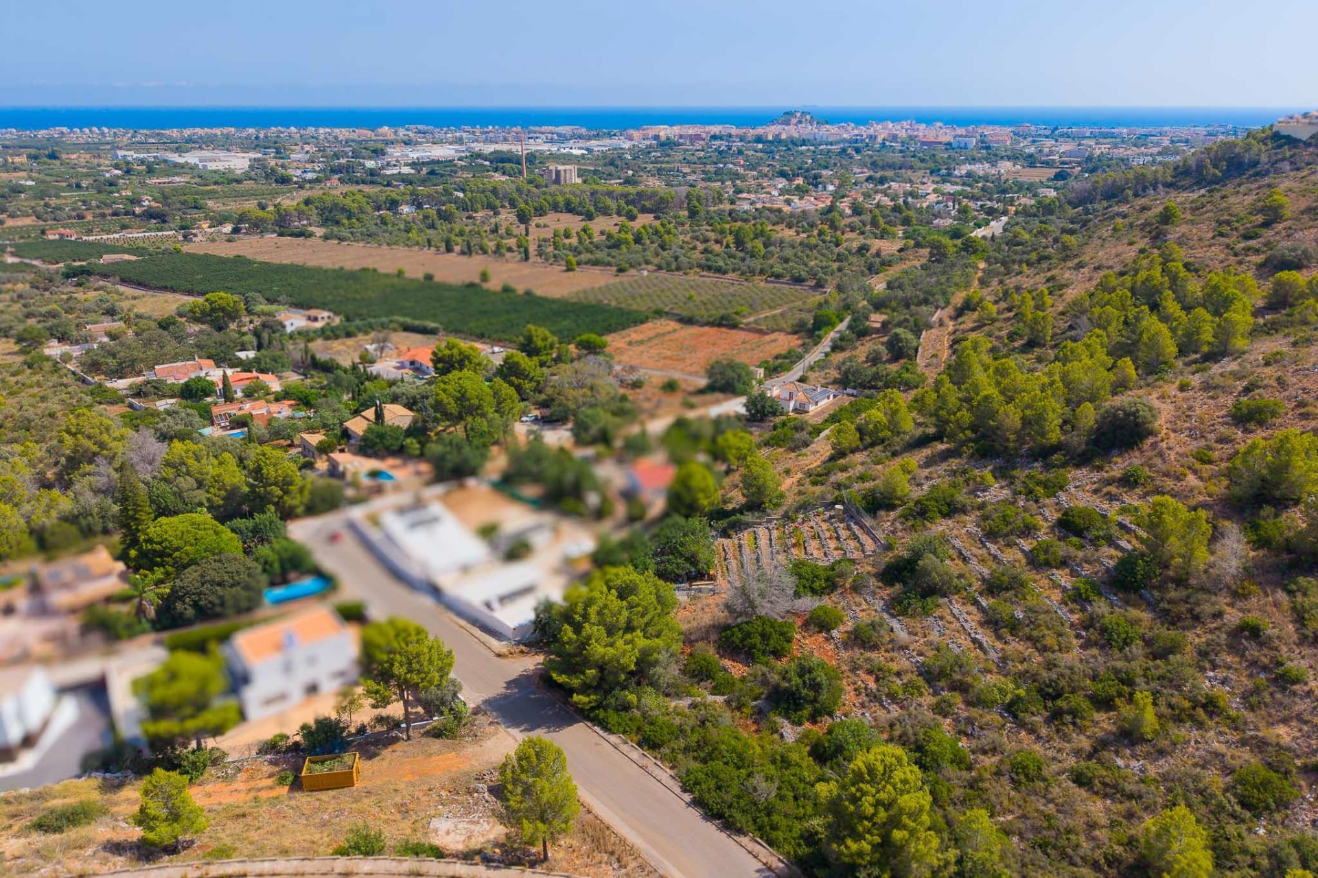 Revente - Tracé -
Denia