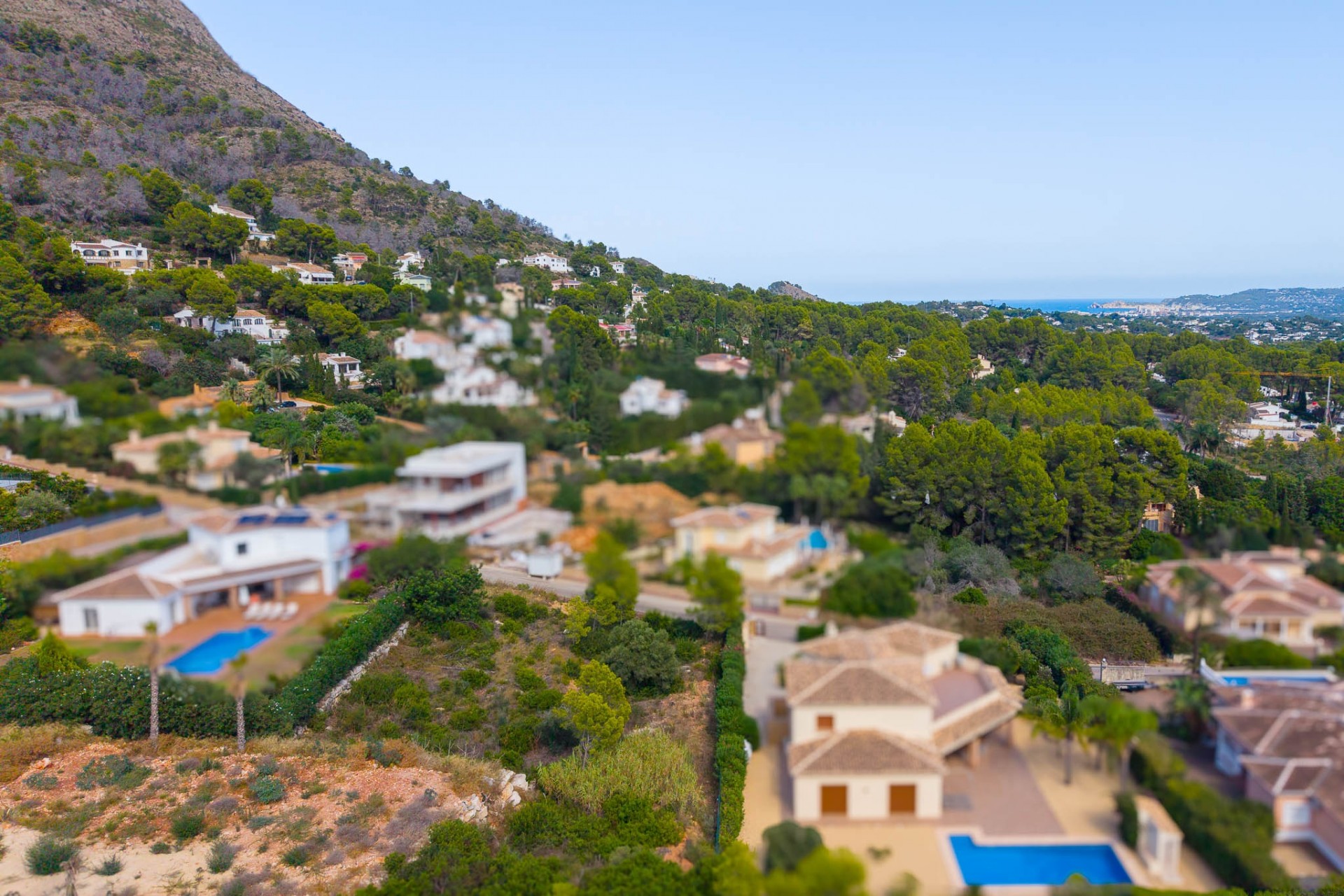 Revente - Tracé -
Jávea - Montgó-Ermita