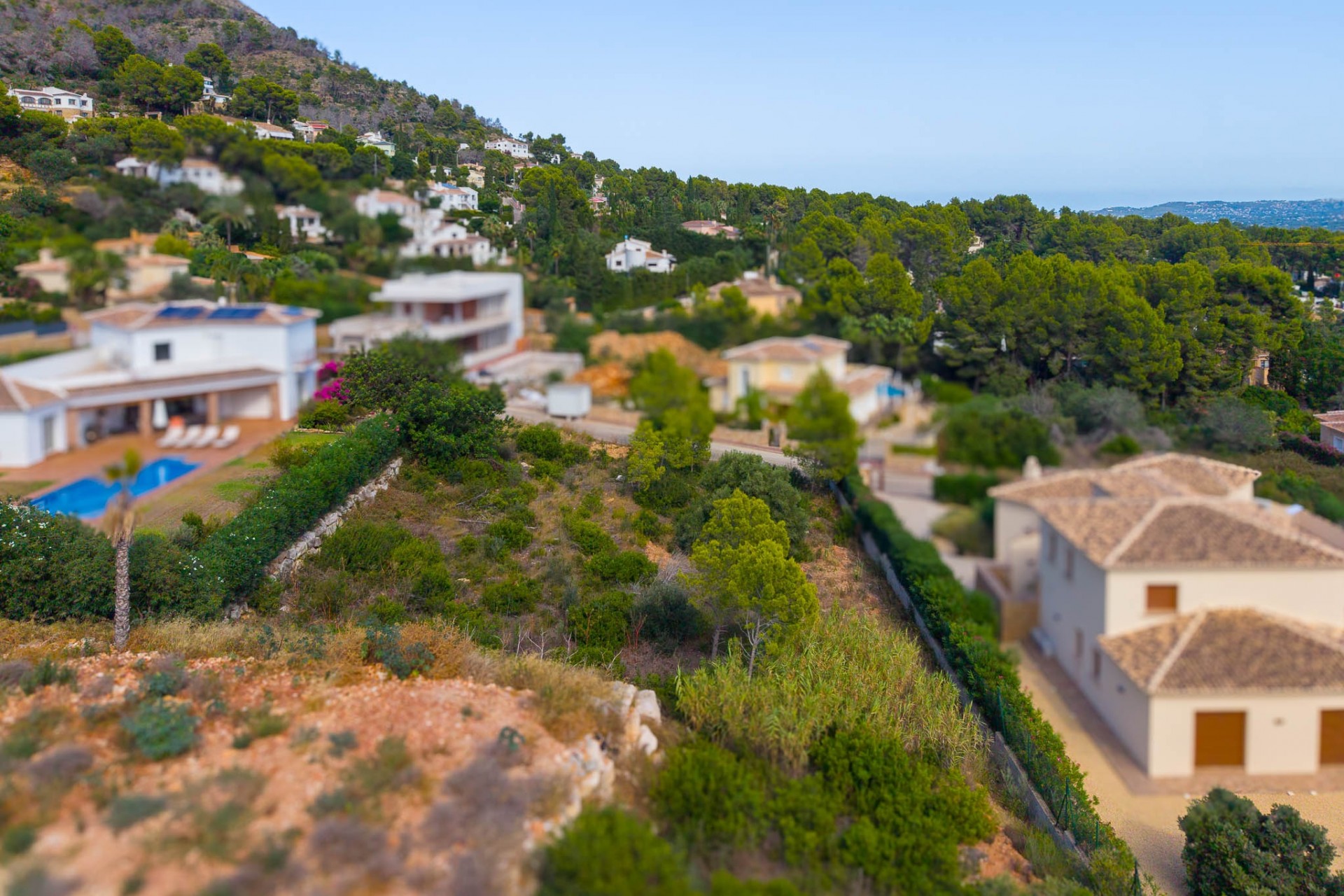 Revente - Tracé -
Jávea - Montgó-Ermita