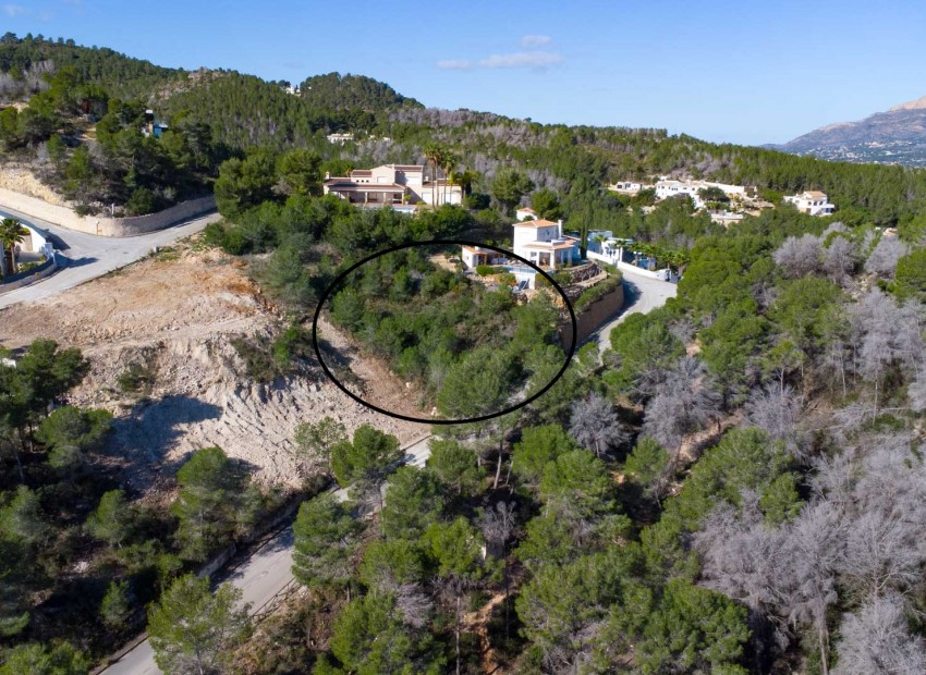Revente - Tracé -
Jávea - Tosalet 5