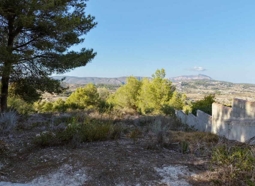 Revente - Tracé -
Moraira - Benimeit