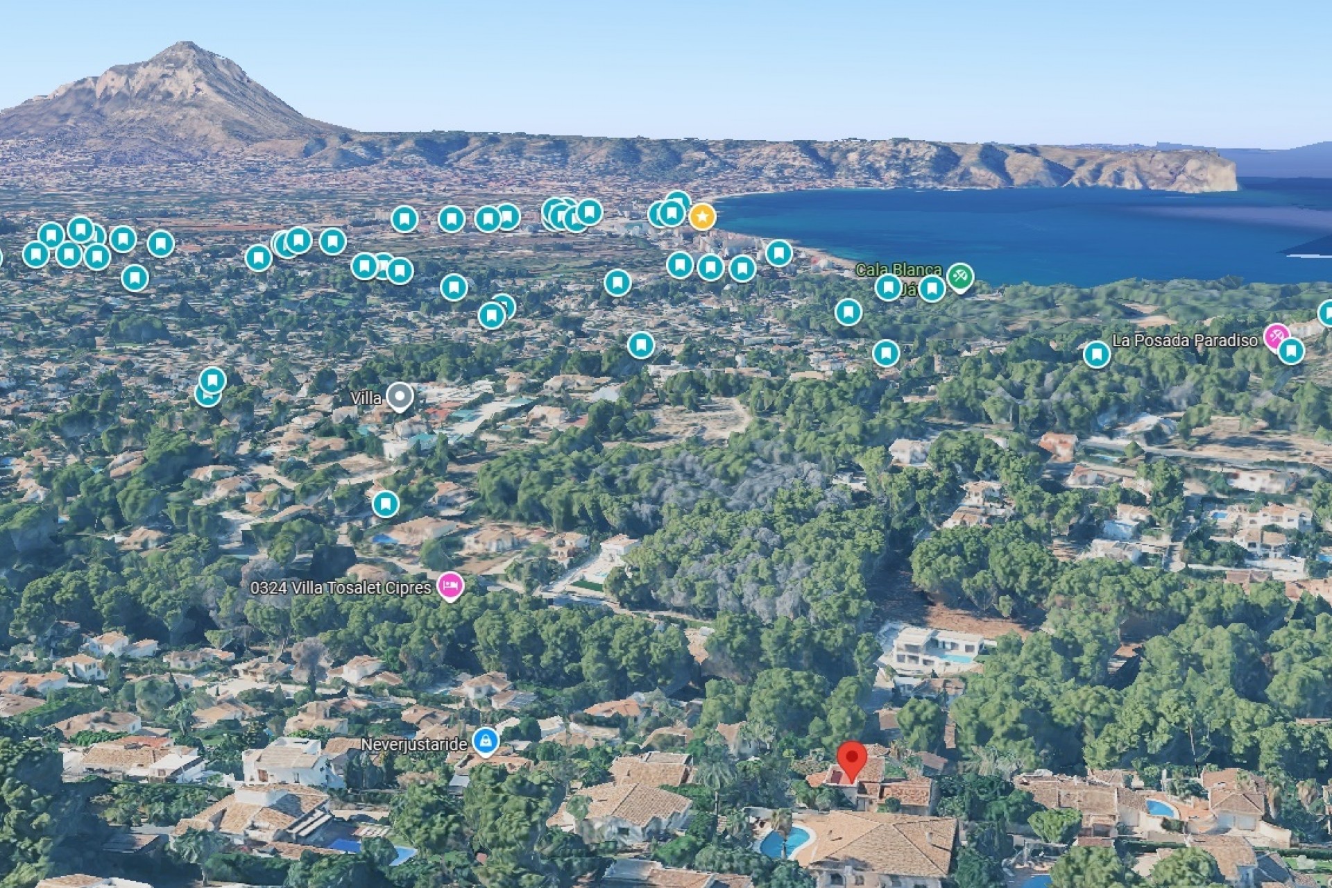 Revente - Villa -
Jávea / Xàbia - La Granadella  - Costa Nova