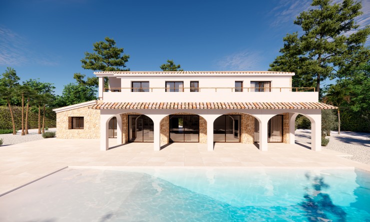 Rustic House - New Build - Benissa - Benissa pueblo