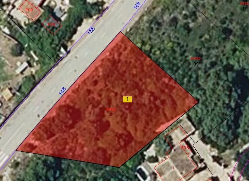 Rynek Wtórny - Działka miejska -
Jávea / Xàbia - Cap Martí - El Tossalet - Pinomar