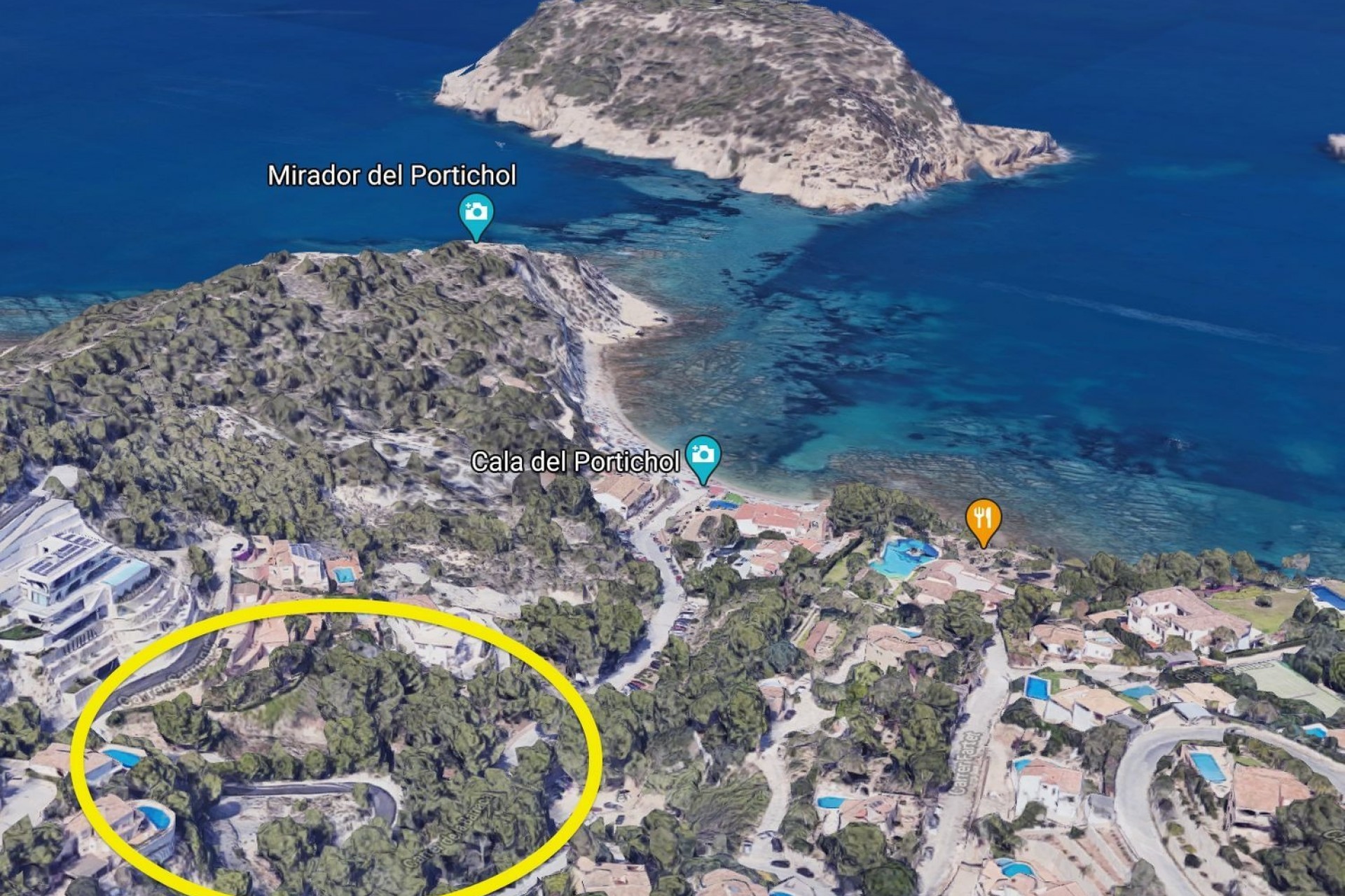 Rynek Wtórny - Działka miejska -
Jávea / Xàbia - Portichol - Balcón al Mar