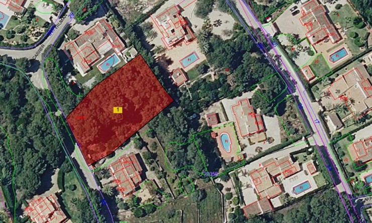 Urban Land - Resale - Jávea / Xàbia - Partides comunes - Adsubia