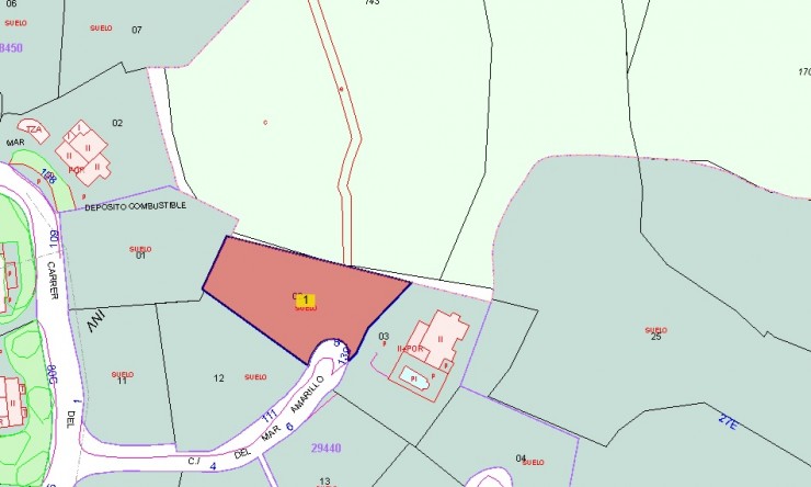 Urban Land - Resale - Jávea / Xàbia - Partides comunes - Adsubia