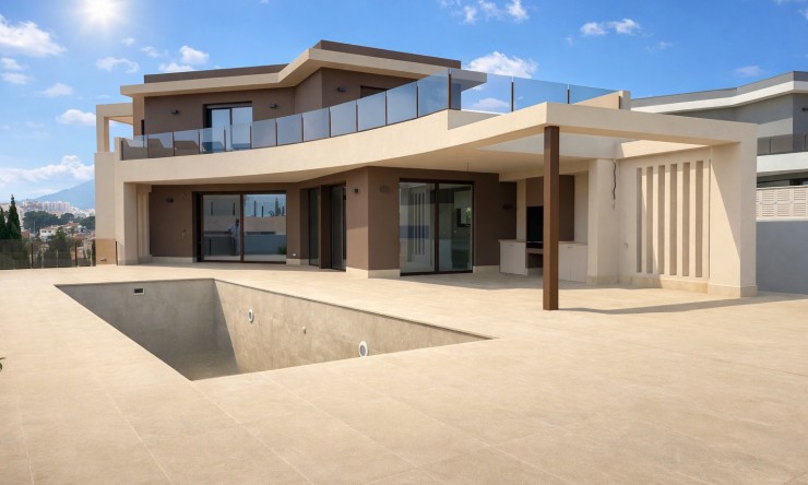 Villa - Nouvelle construction - Calpe -
                Partida Enchinent