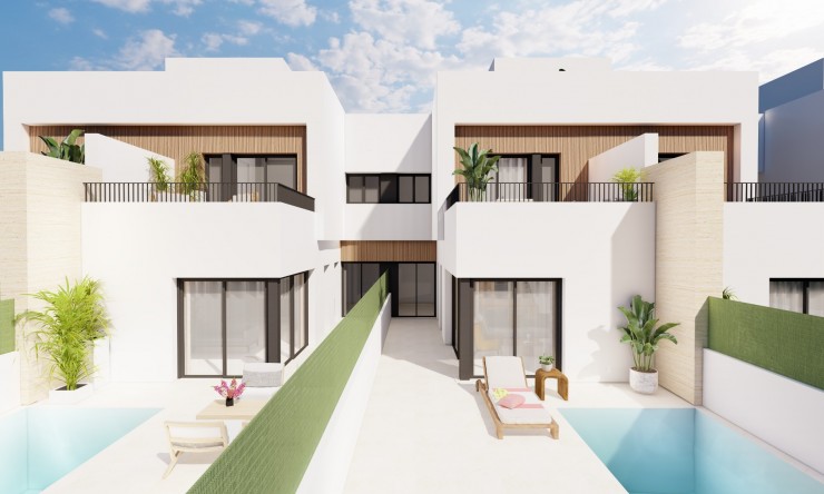 Villa - Nueva construcción  - Santiago de Ribera - Santiago de Ribera