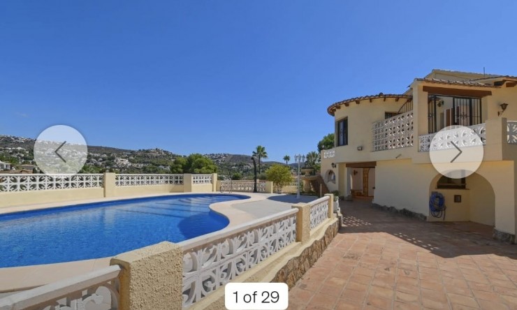 Villa - Reventa - Moraira -
                La Sabatera