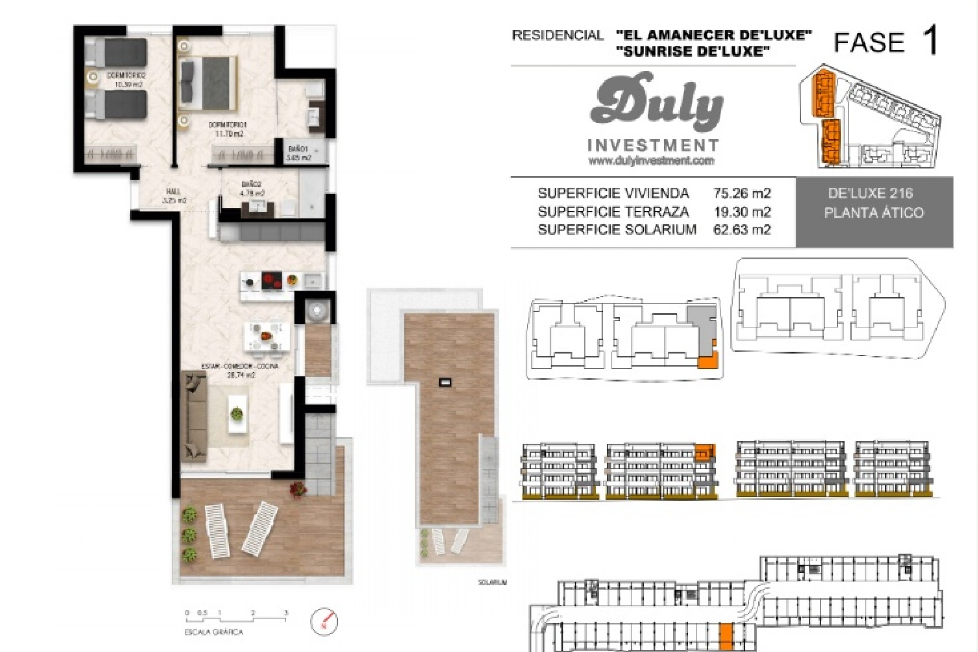 Wiederverkauf - Penthouse -
PLAYA FLAMENCA
