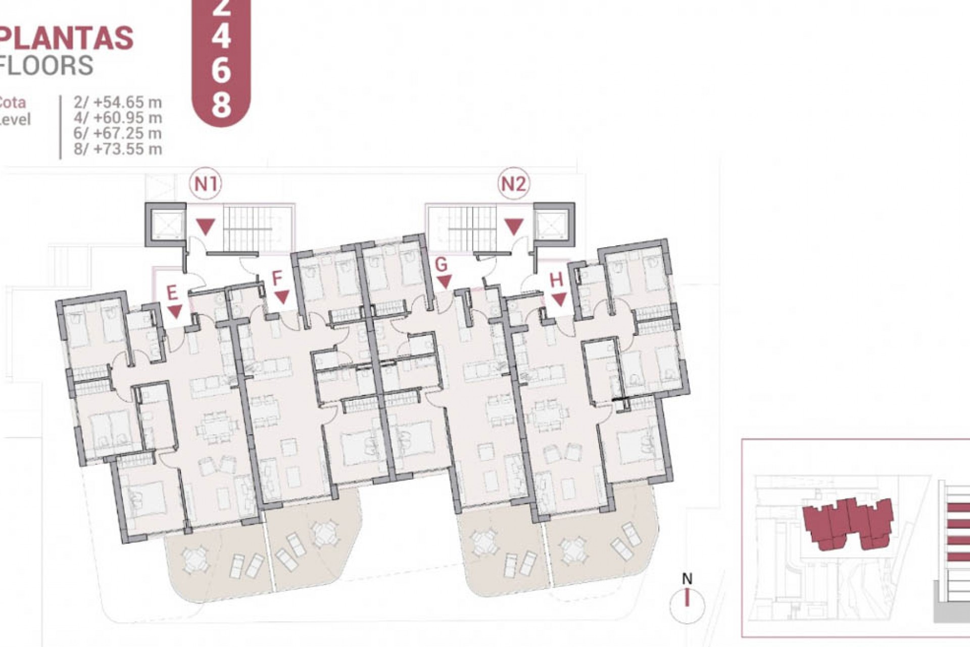 Wiederverkauf - Wohnung -
Calpe - Manzaneras