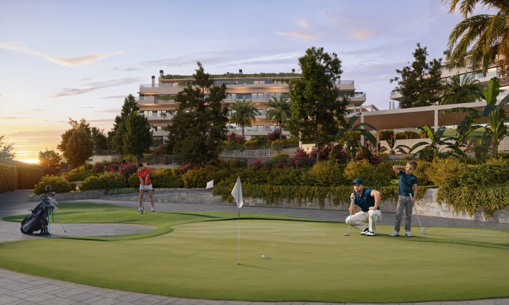 Wohnung - Neue Gebäude - Las Lagunas de Mijas - NBS-56636