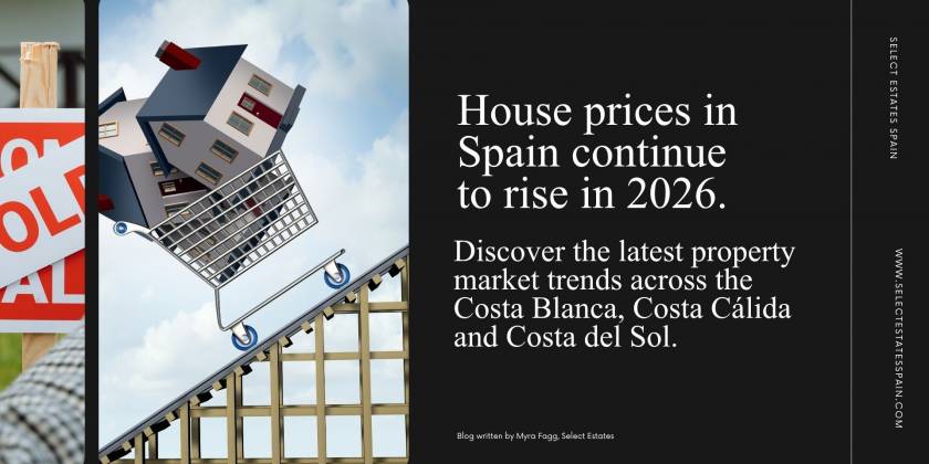 Huizenprijzen in Spanje in 2026: wat gebeurt er aan de Costa Blanca, Costa Cálida en Costa del Sol?
