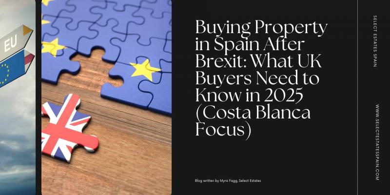 Onroerend goed kopen in Spanje na de Brexit: wat Britse kopers in 2025 moeten weten (Costa Blanca Focus)