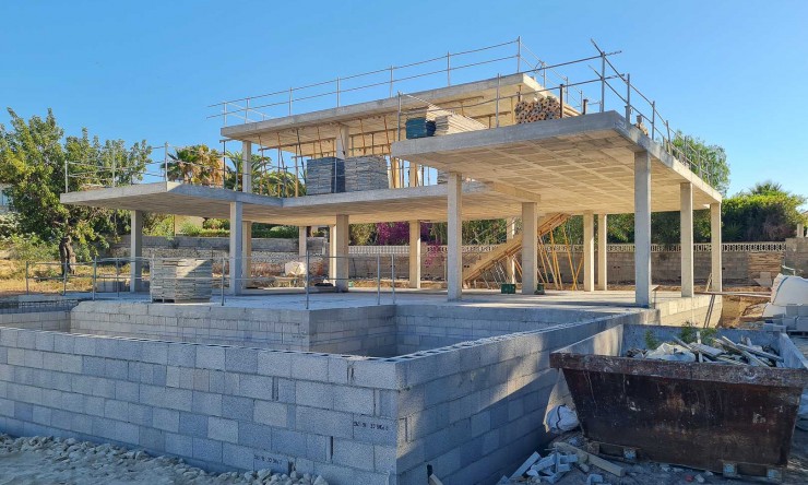 Neue Gebäude - Villa -
Moraira - La Sabatera