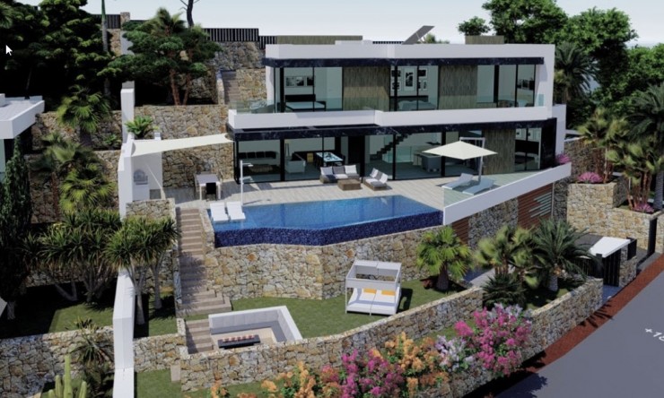 Neue Gebäude - Villa -
Calpe - Maryvilla