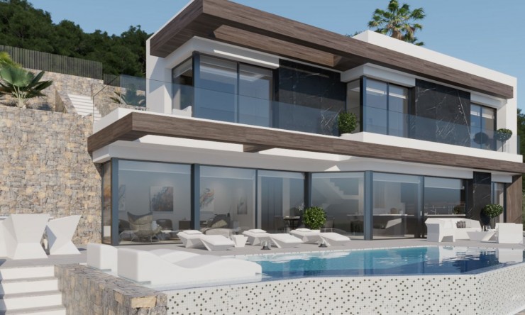 Neue Gebäude - Villa -
Calpe - Maryvilla