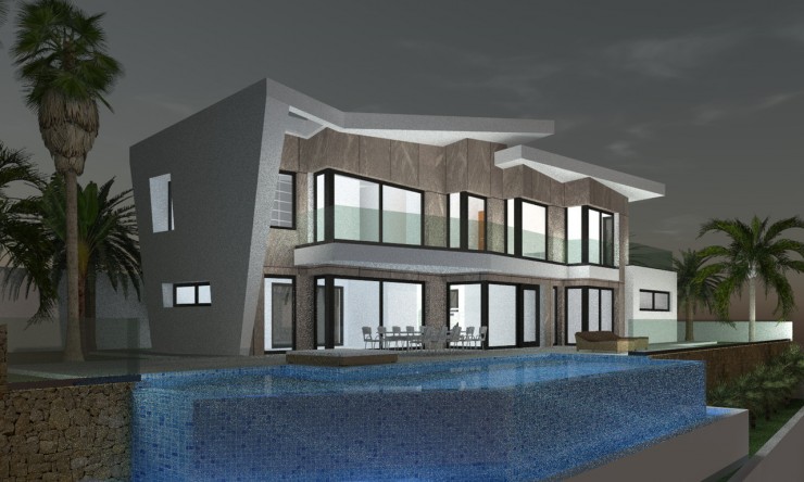 Nouvelle construction - Villa -
Calpe