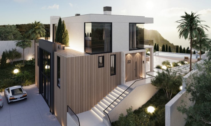 Nueva construcción  - Villa -
Calpe - Partida Oltamar