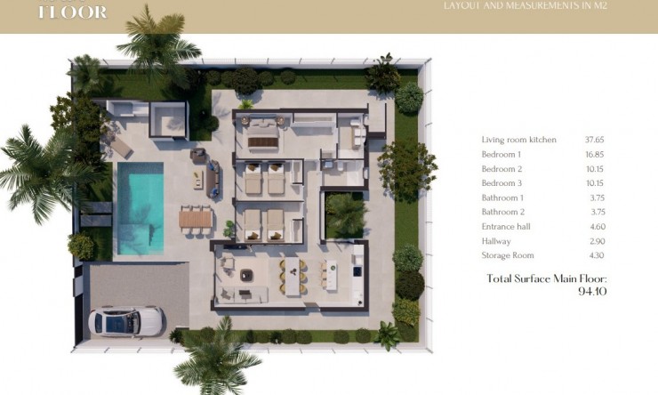 New Build - Villa -
Polop - Alberca de Polop