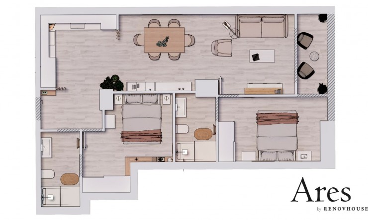 Wiederverkauf - Wohnung -
Calpe