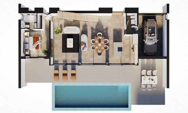 Nieuwbouw Woningen - Villa -
Calpe - Partida La Merced