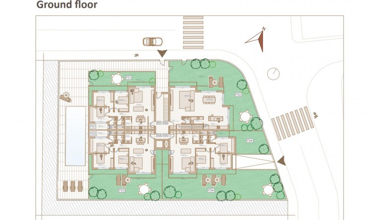 Nieuwbouw Woningen - Appartement -
Jávea - Center