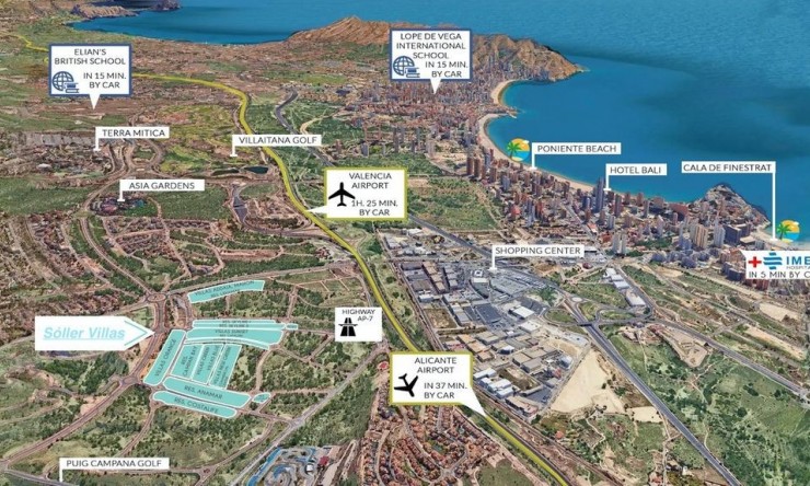 Nouvelle construction - Villa -
Finestrat