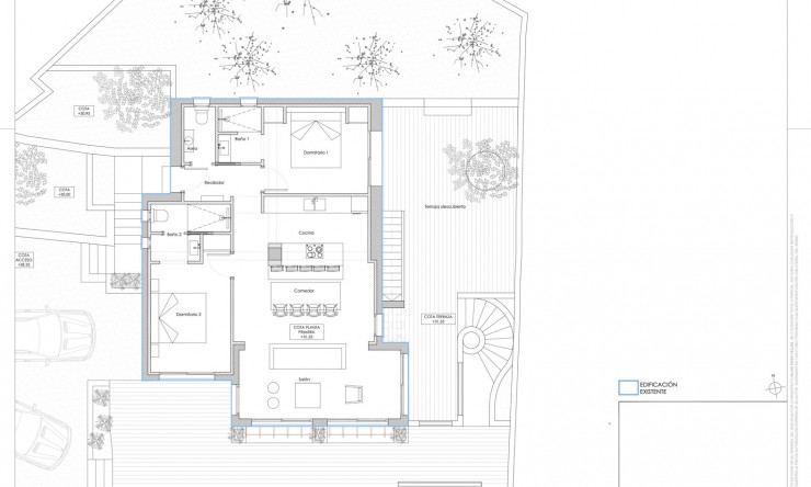 Neue Gebäude - Villa -
Benissa - La Fustera