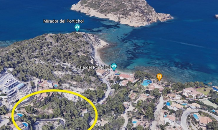 Resale - Building Plot -
Jávea / Xàbia - Portichol - Balcón al Mar