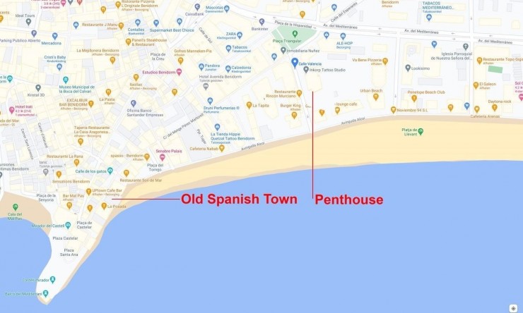 Wiederverkauf - Penthouse -
Benidorm