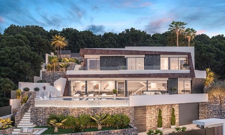 Nouvelle construction - Villa -
Calpe