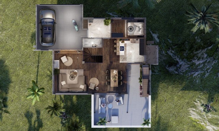 Nueva construcción  - Villa -
Altea