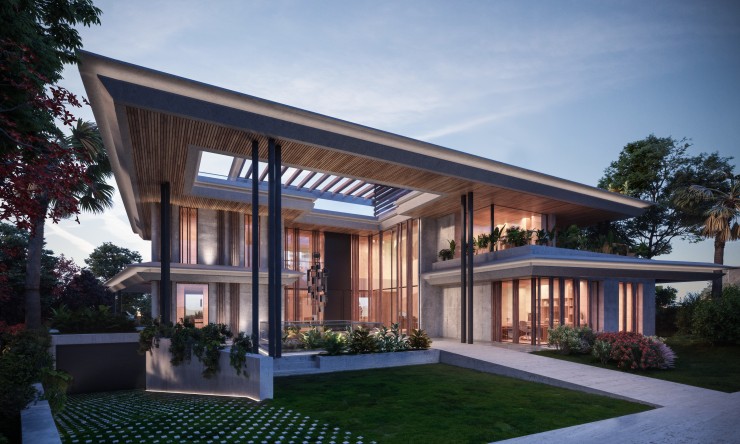 Nowe budownictwo - Willa -
