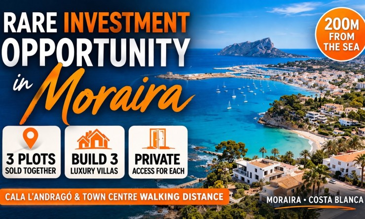 Reventa - Villa -
Moraira - Moravit - Cap Blanc