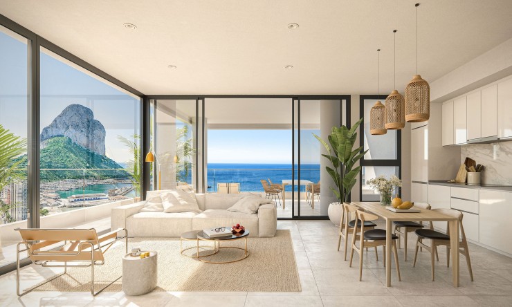Neue Gebäude - Wohnung -
Calpe / Calp - Playa Arenal - Bol