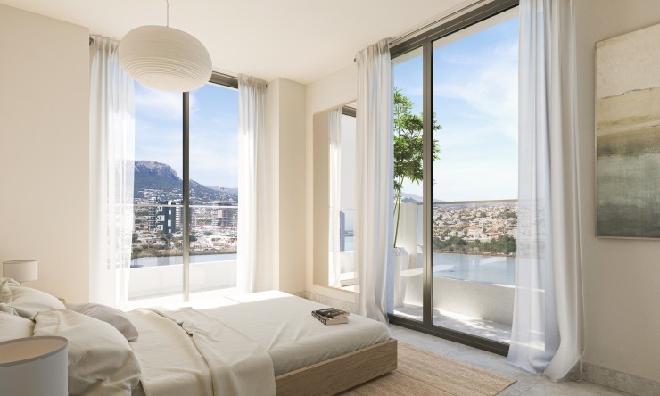 Neue Gebäude - Wohnung -
Calpe / Calp - Playa Arenal - Bol