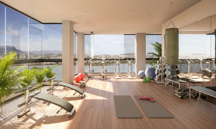 Neue Gebäude - Wohnung -
Calpe / Calp - Playa Arenal - Bol
